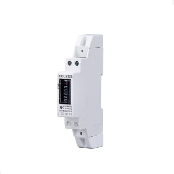 Smart Energy Meter Single Phase LCD Display