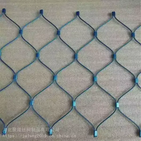 Stainless Steel Rope Net Mesh For Zoo Enclosure Tiger Lion Animal Fencing photo-4
