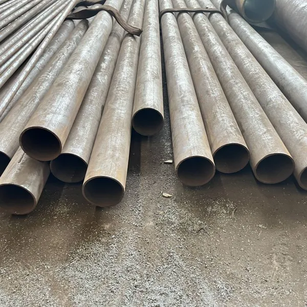 ASTM Hollow Steel Pipe Q195 Carbon Welded Pipe for Building Material photo-3