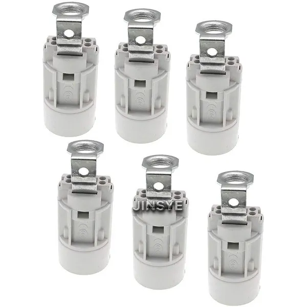 Plastic E14 Candle Lamp Holder Lamp Sockets photo-2