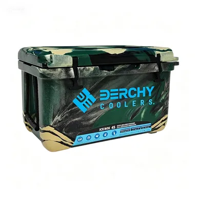 45qt Big Cooler Box Sea-Fishing Cooler Insulated Box Rotomolded Ice Chest Coolers Box photo-2