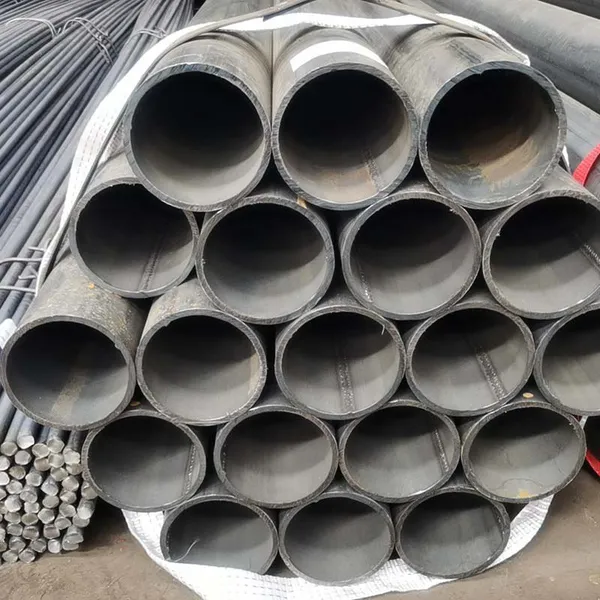 High Quality ERW Sch 40 80 Carbon Steel Tube Iron Pipes Galvanized Steel photo-3