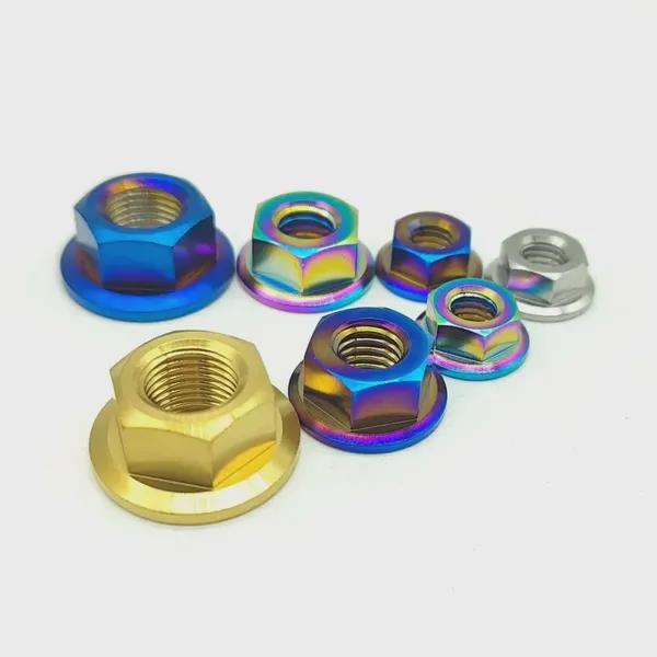 DIN 6923 Hex Serrated Flange Nuts With Pad Lock Nut Hexagonal Flange Nut photo-3