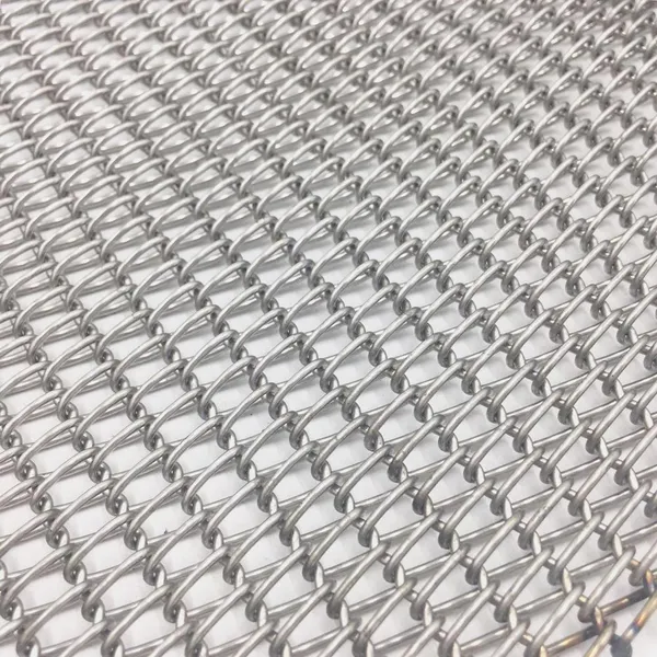 Cooling Conveyor Belt, Stainless Steel Spiral Mesh Wire Mesh Conveyor Belt, Highly Competitively Priced. photo-5