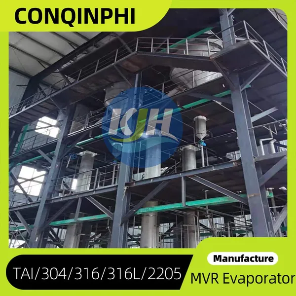 316L Stainless Steel Multi-effect Evaporator With Automatic CIP photo-5