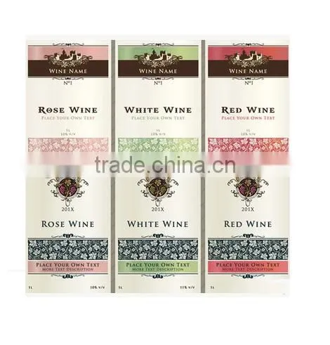 Cutome Printing Label for White Wine photo-4