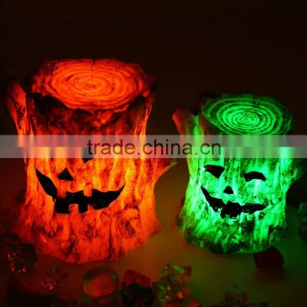 Tree Stump Art LED Candle Light