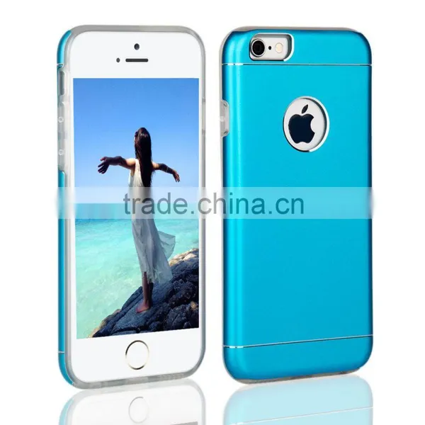 New Design Dual Aluminum Sublimation Case for Iphone 6 2 Layer photo-2