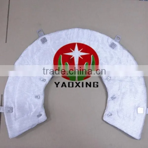 Fire Retardant Cover With Ceramic Fiber and Glass Fiber Ceramic Fiber Blanket With Installing Alumina Silicate Ceramic Fiber Bla photo-3