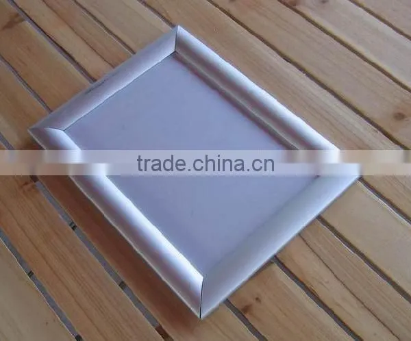 High Quality Silver Anodized Matt Aluminium Led Poster Frame