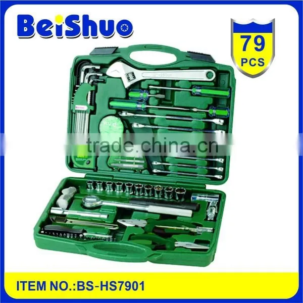 79pc Combination Spanner Household Hand Tool Set