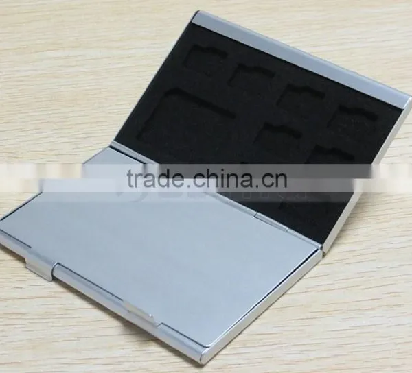 Aluminum Memory Card Case for MicroSD Card SD SDHC CARD 16TF+2SD photo-6