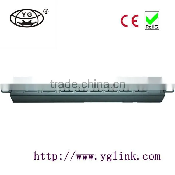 16A 19"1.5U 6ways With Lightning Protection Universal Type PDU Power Distribution Unit Network Cabinet PDU Rack PDU