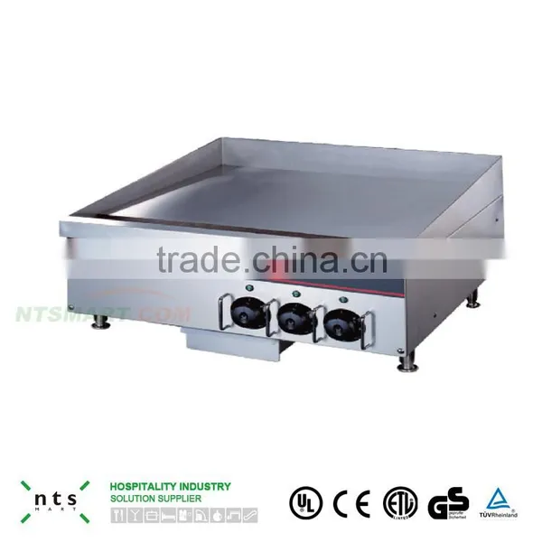 Satin Finished Kitchen Equipment Electric Griddle photo-3