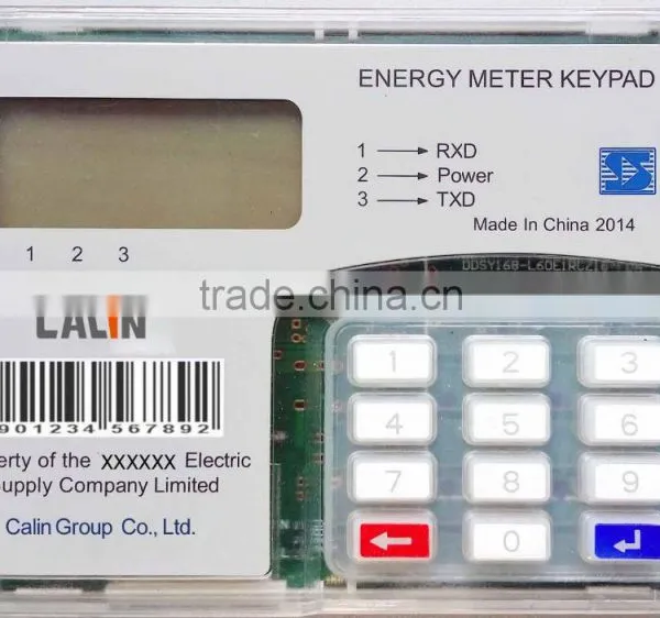 Single Phase STS Split Keypad Prepaid Electricity Meter(wireless RF Communication) photo-2