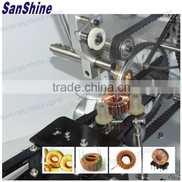 Automatic EMI Filter Toroid Coil Winding Machine(SS900B6 Series Final Coil OD 10~80mm) Replace RUFF Toroidal Winder