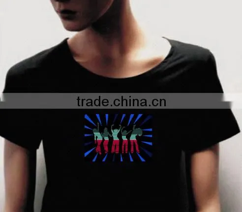 EL Shirts With Sound Active Panel photo-3