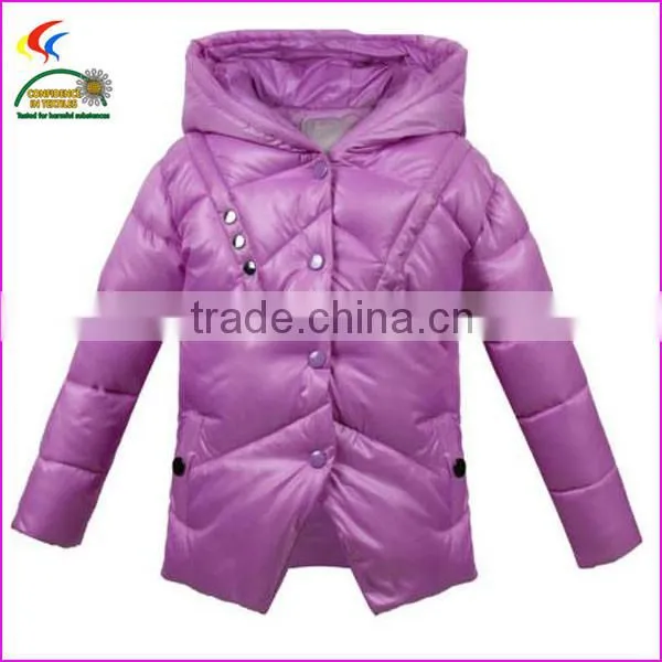 shiny nylon down jacket