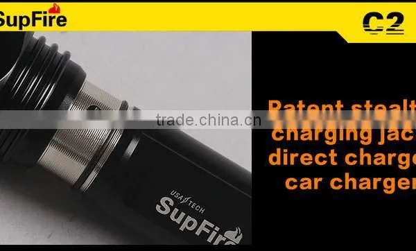 Supfire c2 Eco-friendly Aluminium Military Flashlight photo-4