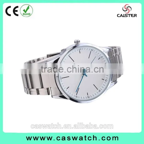 New Arrival Anti-clockwise Quartz Watch, Stainless Steel Band Concise 3ATM Water Resistant Watch, Custom Made Men's Watch photo-2