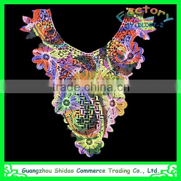 2016 Hot Sale Wholesale African Dubai 3D Flower Lace Fabric for Weeding Dress photo-3