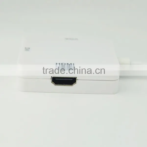 Custom Mini dp to Dvi Vga Converter for Projector photo-2