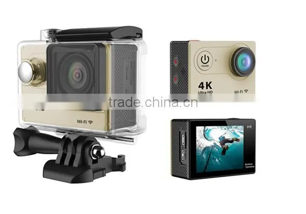 H9 HD 4k Sports DV Camera Mini 170 Degree Wide Angle Waterproof Camera With Wifi photo-2