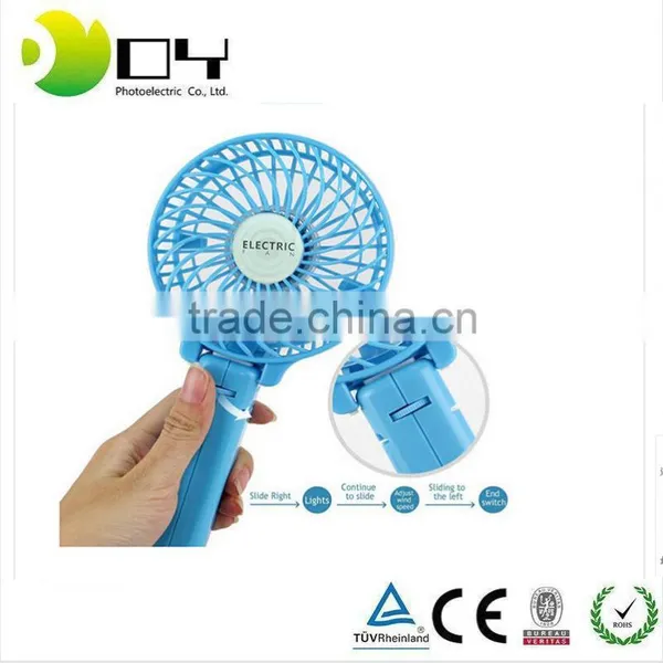 Rechargeable Fans Handheld Mini Fan Battery Operated Electric Personal Fans With Foldable Fans Hand Bar Desktop Fan Hand Fans photo-4