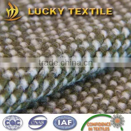 Double Color Drop Needle Wool Fabric for Fashion Jacket