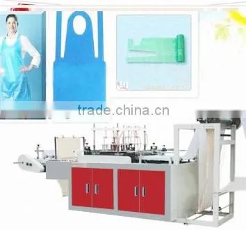 Plastic Disposable Apron/Pinafore/Tablier Making Machine photo-3