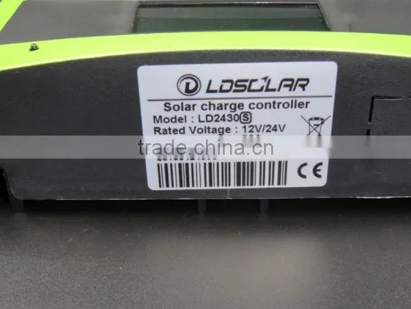 Factory Price Pwm Solar Charge Controller 30A 12/24V With LCD Quality Choice photo-5