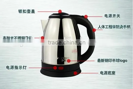 Stainess Steel Electric Kettle photo-2