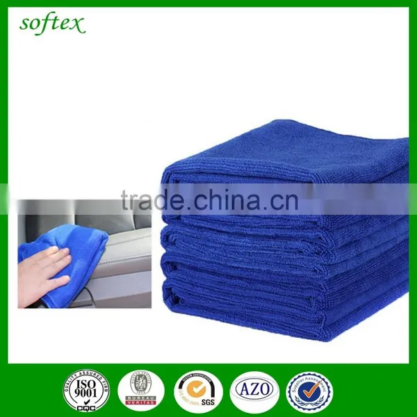 Super Soft Top Quality Home House Cheap and Best Blue Car Drying Towel photo-5