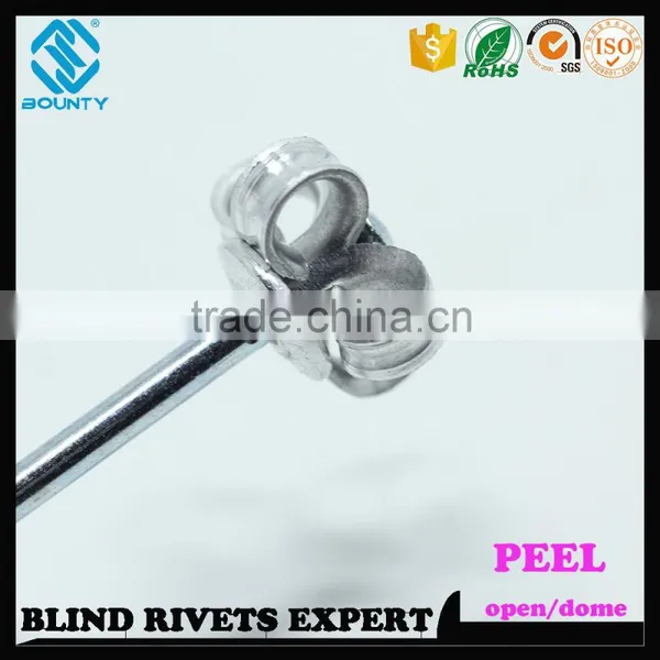 HOT SELLING OPEN END FACTORY DOME HEAD ALU/ST PEEL RIVETS photo-6