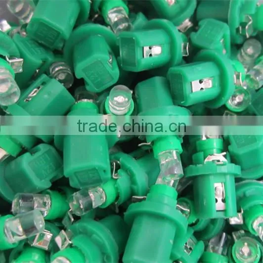 B8,5d 1 LED FLAT Green Automobile Bulbs Auto Lighting System LED Light LED Lamp photo-4
