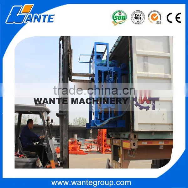 WANTE BRAND QT40-1 China Products Mold Concrete Manual Block Machine photo-4