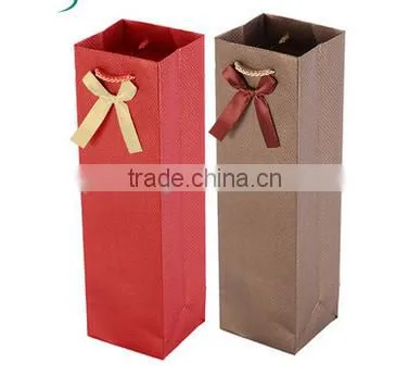Beautiful Floral Designs Paper Bag,handling Kraft Paper Bag photo-5