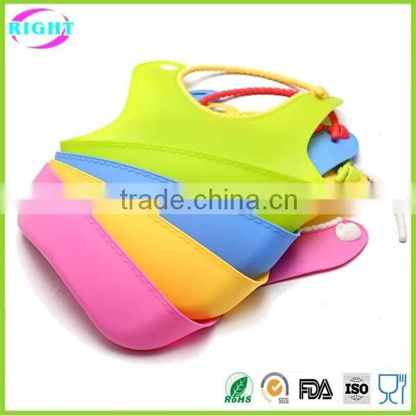 2016 Hot Selling Colorful Baby Bibs/silicone Bib for Baby photo-6