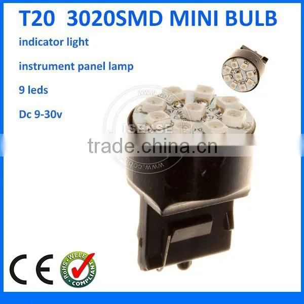 Led Car Light T20 7440 7443 12V Voltage and LED Lamp Type Auto Led Light Gauge Bulbs photo-6