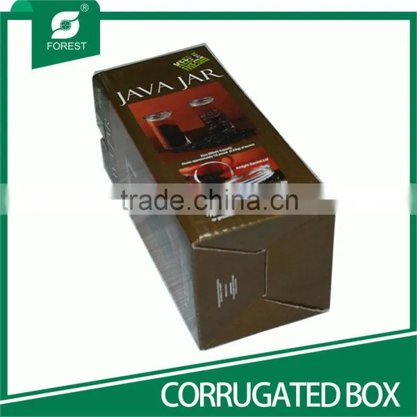 SHANGHAI SUPPLIER CORRUGATED BIN CANNING JAR BOXES FOR BEVERAGE CARRIER photo-3