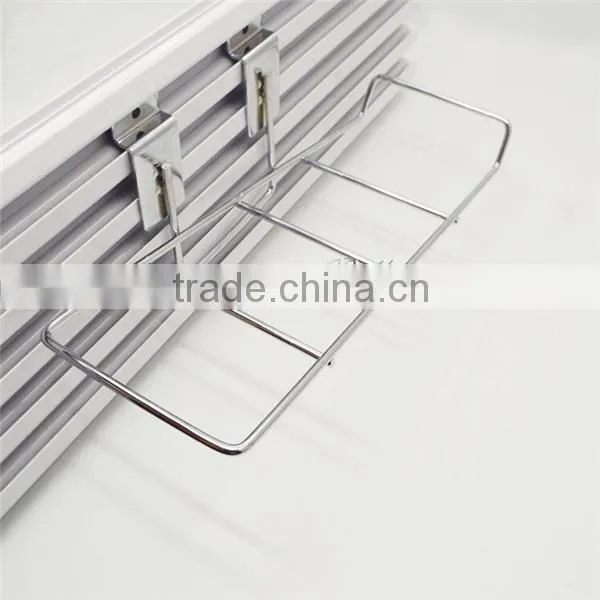 Wholesale Supermarket Metal Chrome Shoes Rack for Display photo-3