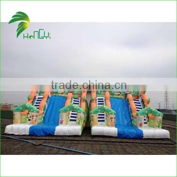 2014 High Quality Inflatable Dry & Wet Large Slide