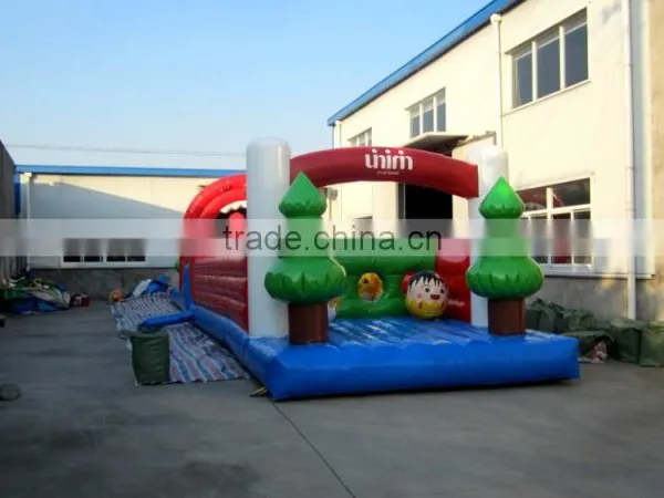 Small Latest Custome Inflatable Kids Outdoor Obstacle Course for Sale photo-4