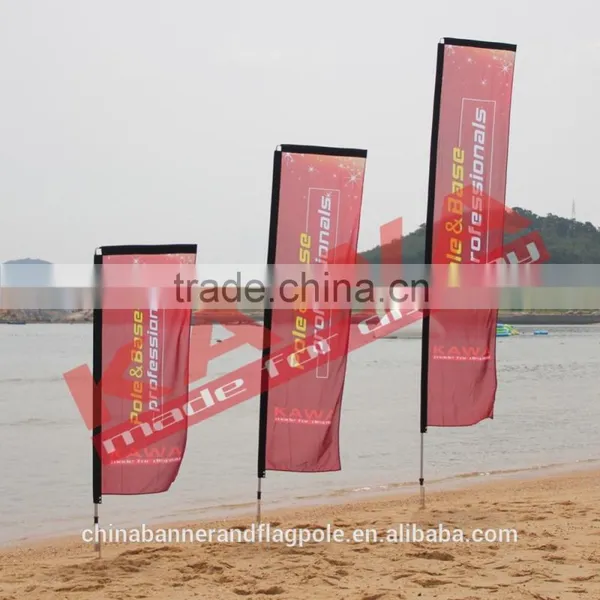Special Advertise Rectangle Flag Pole photo-5