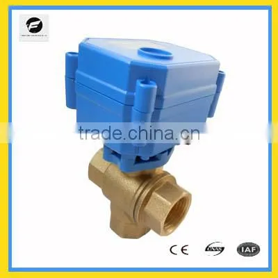 3 Way Motorized Valve for Heating, Leak Detection&water Shut off System,Water Saving System, Automatic Control Valve