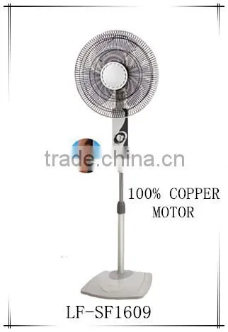 Popular design stand fan with 2-hour timer