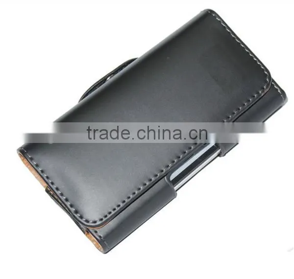 2015 Hot Selling Leather Mobile Phone Case Pouch Case in Dongguan
