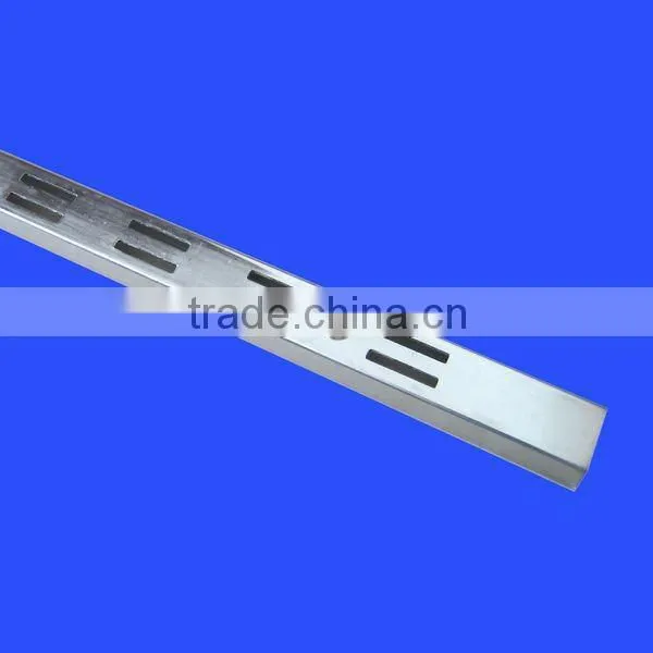 Chrome Plating Strip Double Slot Metal Profile