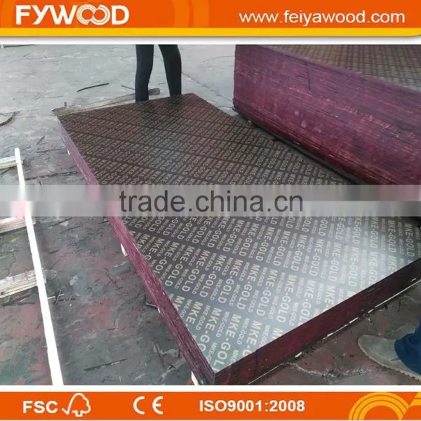 18mm Brown Film Faced Plywood for Construction photo-4