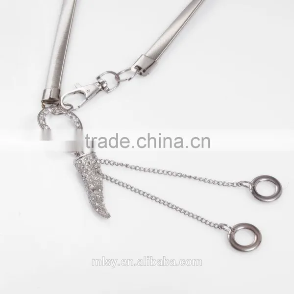 Custom Link Chain Ornamental Chain With Rhinestone Brightness F1-80022 photo-4